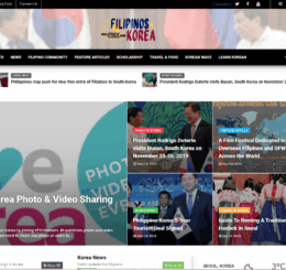 INTERACTIVE MEDIA AWARD–BEST WEBSITE ON MIGRATION: PINOY SEOUL (South Korea)