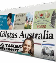 BEST PRINT AWARD (NEWSPAPER) - KALATAS AUSTRALIA (Australia) BEST PRINT AWARD (NEWSPAPER)